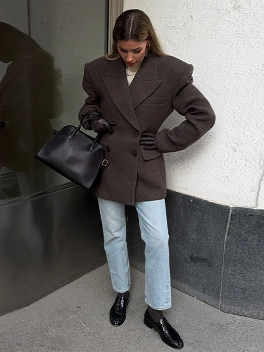 Urban Faux Fur Blazer Coat